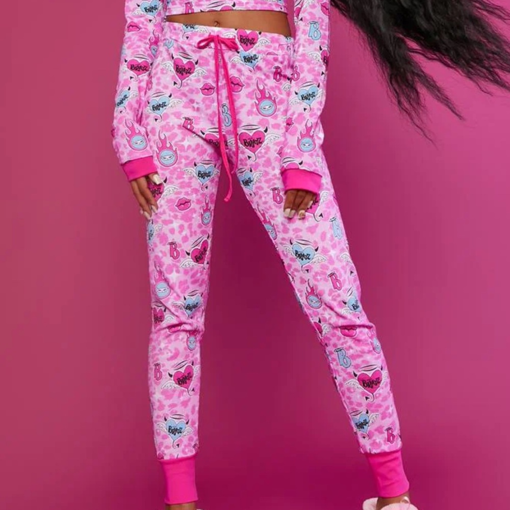 Dolls Kill x Bratz THERMAL JOGGERS SIZE L